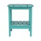 Flash Furniture Manchester 3-Pc Set w/2 Contemporary All-Weather HDPE Rocking Chairs and End Table, Blue LE-HMP-2002-2-T1517H-BL-GG - alternate 3